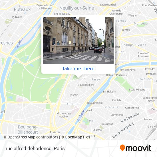rue alfred dehodencq map