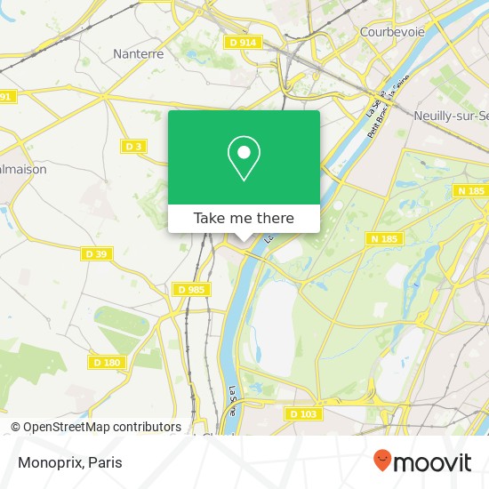 Monoprix map