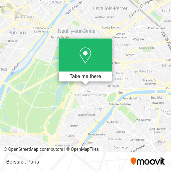 Boissier map