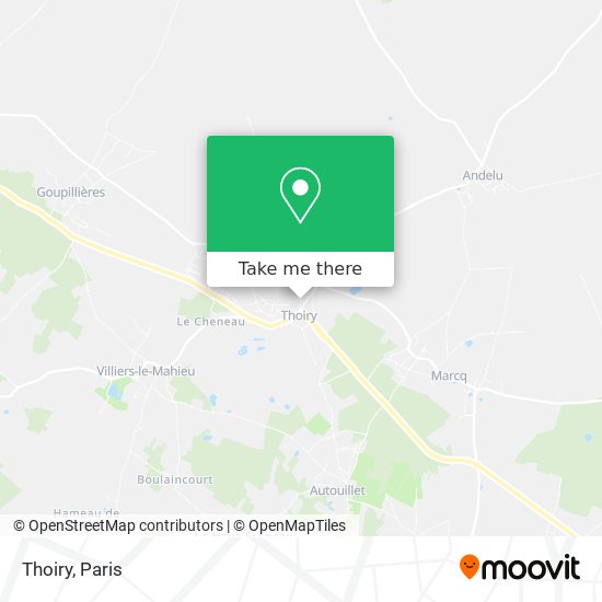Thoiry map