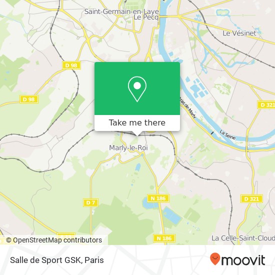 Salle de Sport GSK map