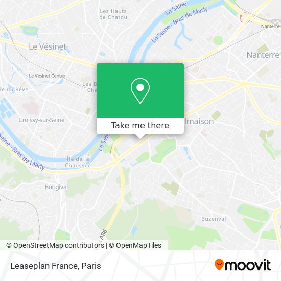 Mapa Leaseplan France