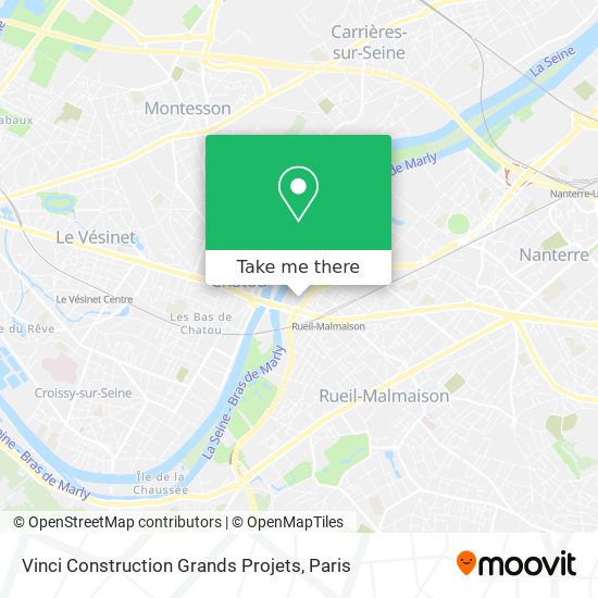 Vinci Construction Grands Projets map