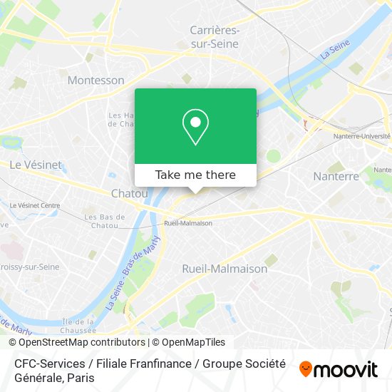 Mapa CFC-Services / Filiale Franfinance / Groupe Société Générale