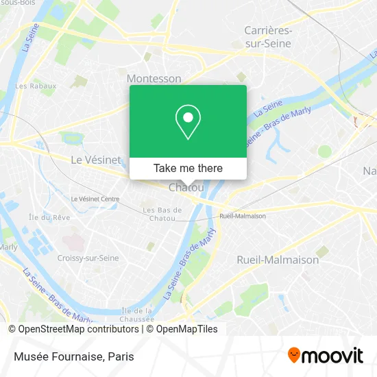 Musée Fournaise map