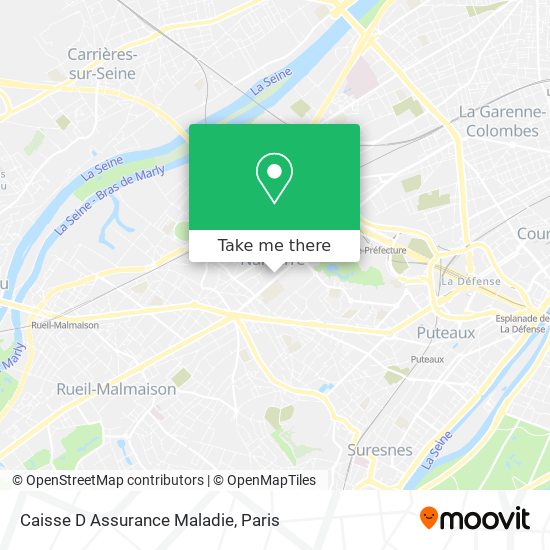 Caisse D Assurance Maladie map
