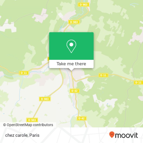 chez carole map