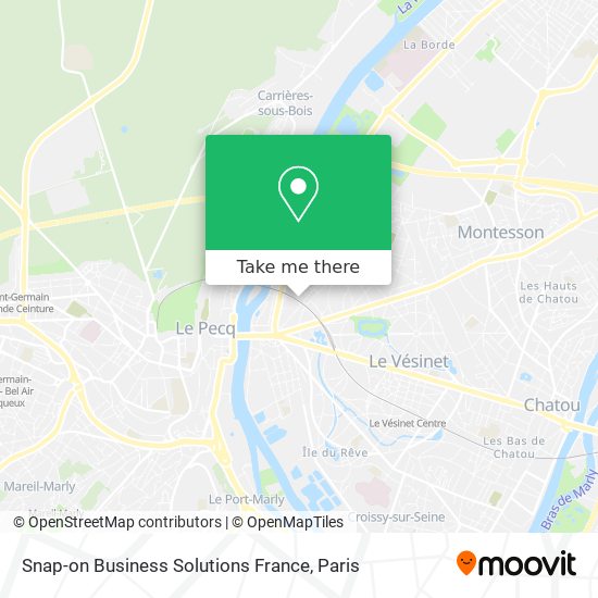 Snap-on Business Solutions France map