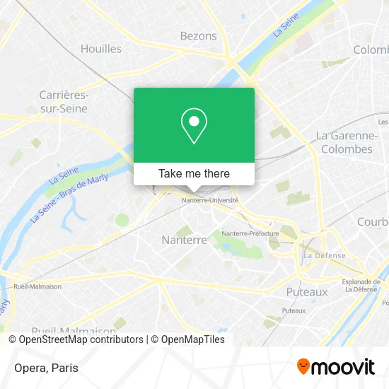 Opera map