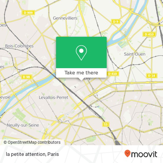 la petite attention map