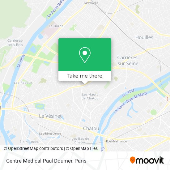Centre Medical Paul Doumer map