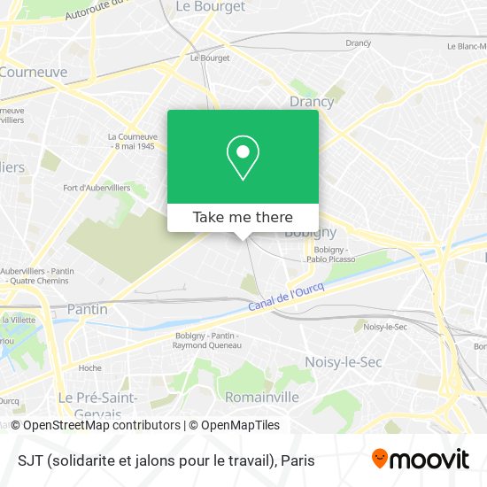 Mapa SJT (solidarite et jalons pour le travail)