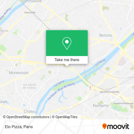Elo Pizza map
