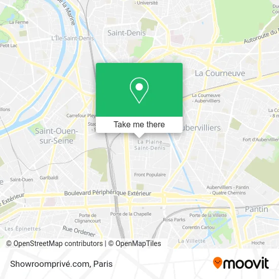 Showroomprivé.com map