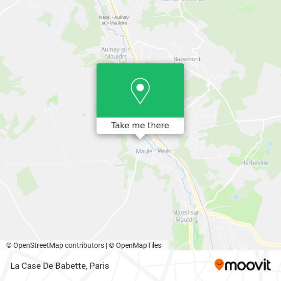 La Case De Babette map