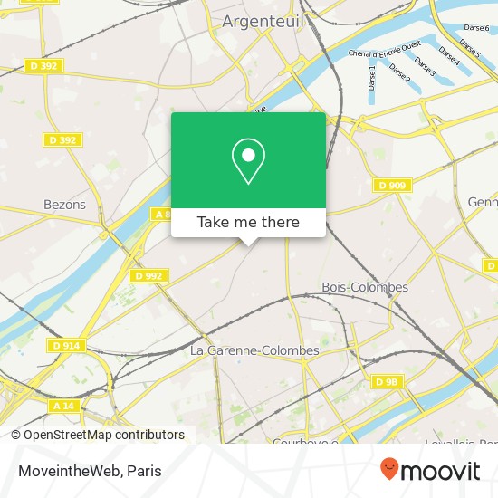 Mapa MoveintheWeb