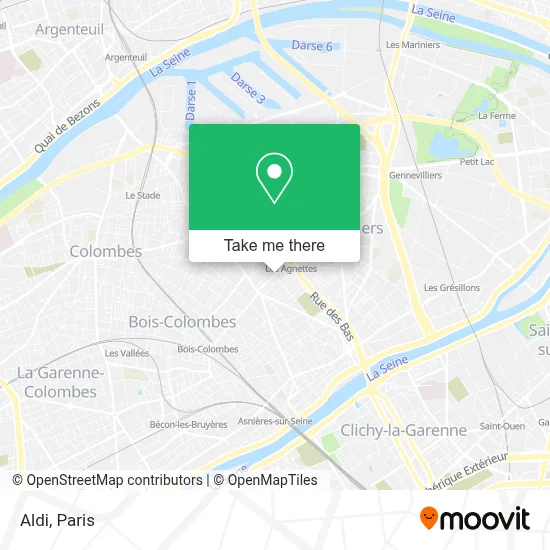 Aldi map