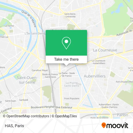 HAS map