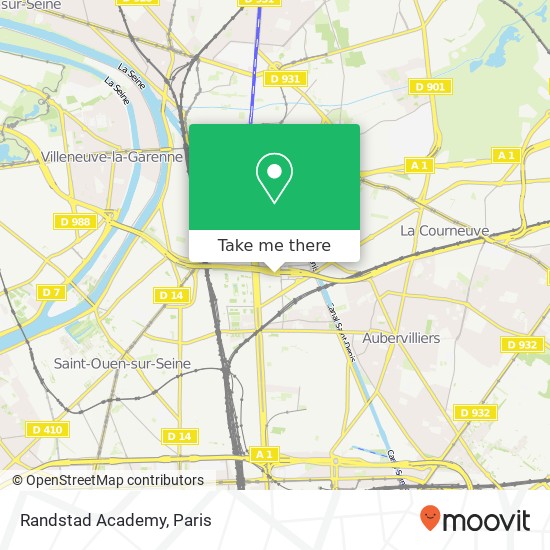 Randstad Academy map