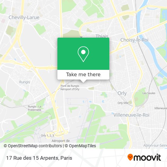 17 Rue des 15 Arpents map