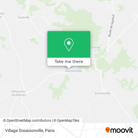 Mapa Village Goussonville