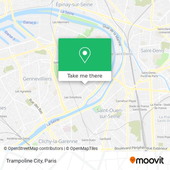 Trampoline City map