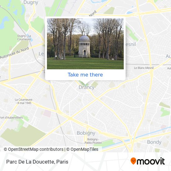 Parc De La Doucette map