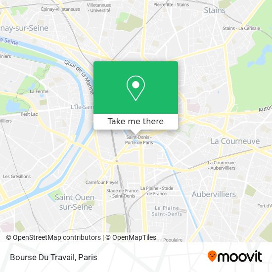 Bourse Du Travail map