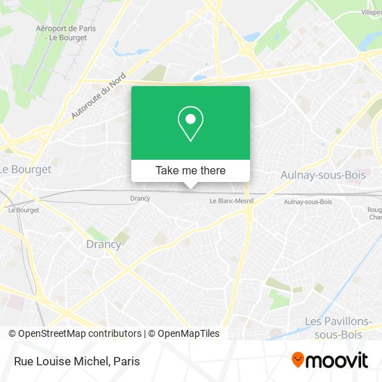 Mapa Rue Louise Michel