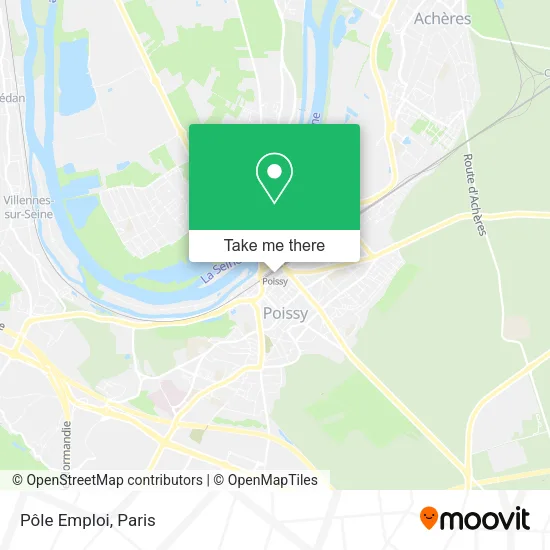 Pôle Emploi map