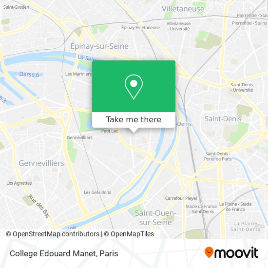 Mapa College Edouard Manet