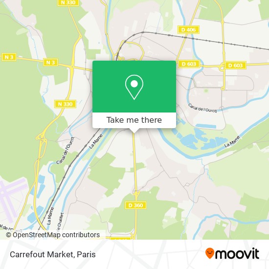 Carrefout Market map