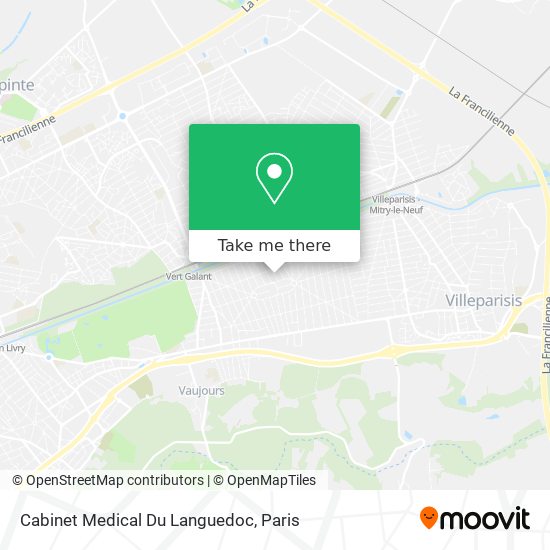 Cabinet Medical Du Languedoc map