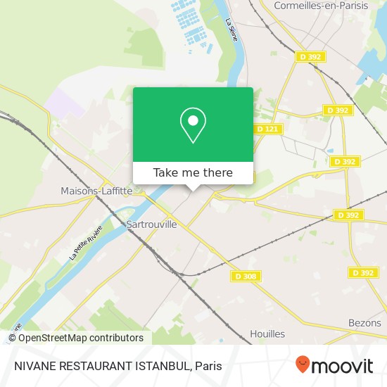 NIVANE RESTAURANT ISTANBUL map