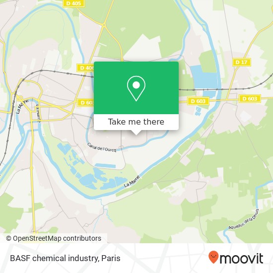 BASF chemical industry map