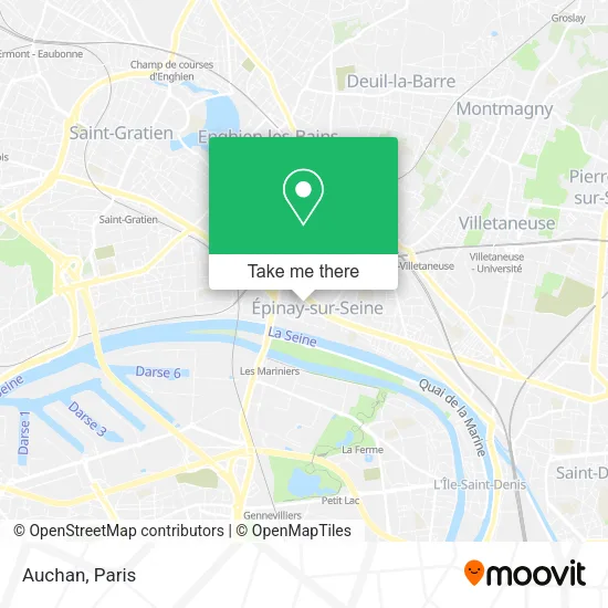 Auchan map
