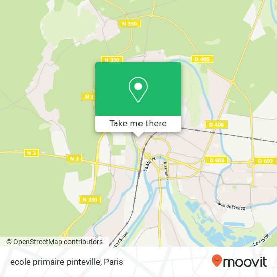 ecole primaire pinteville map