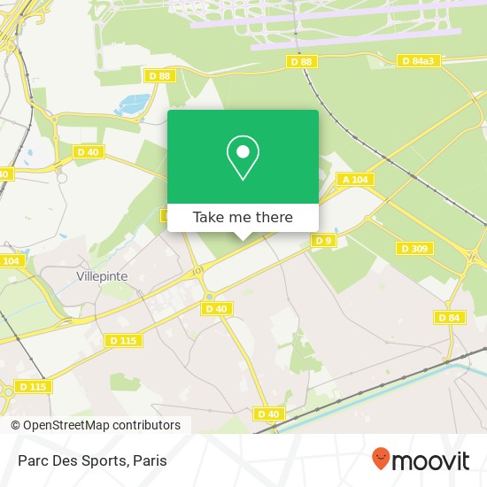 Parc Des Sports map