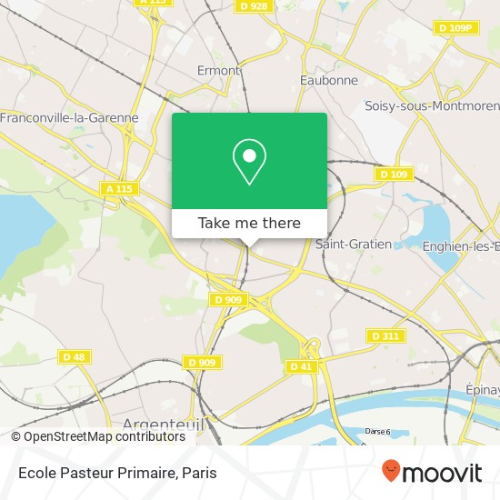 Mapa Ecole Pasteur Primaire