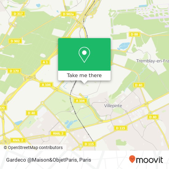 Gardeco @Maison&ObjetParis map