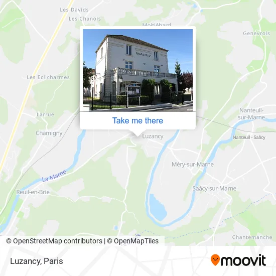 Luzancy map