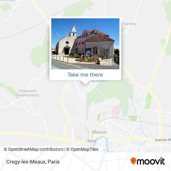 Cregy-les-Meaux map