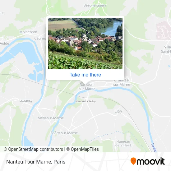 Nanteuil-sur-Marne map