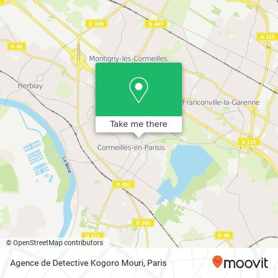 Mapa Agence de Detective Kogoro Mouri
