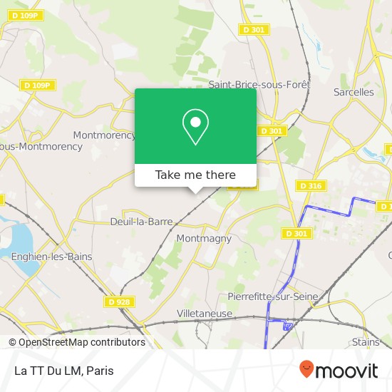 Mapa La TT Du LM