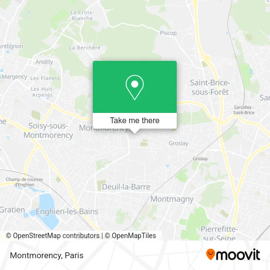 Montmorency map