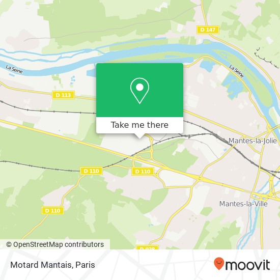 Motard Mantais map