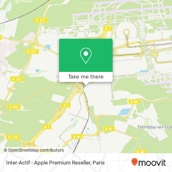 Inter-Actif - Apple Premium Reseller map