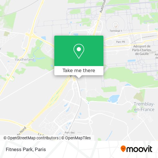 Fitness Park map