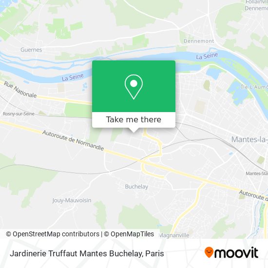Jardinerie Truffaut Mantes Buchelay map